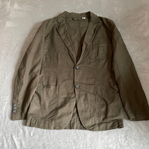 Leinen baumwolle blazer jacke - leinen,