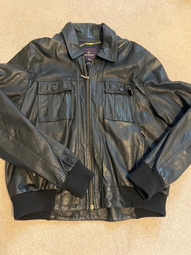 Mulberry schwarze lederjacke - schwarze,