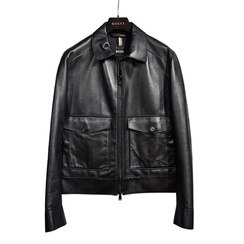 Hugo boss herren lederjacke - boss,