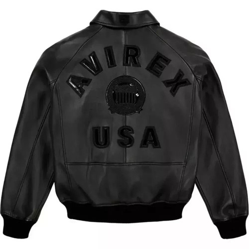 Custom herren schwarz avirex - custom,